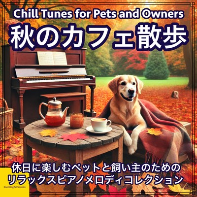 Autumn Cafe Walk: A relaxing piano melody collection for pets and their owners to enjoy on holiday Front Cover