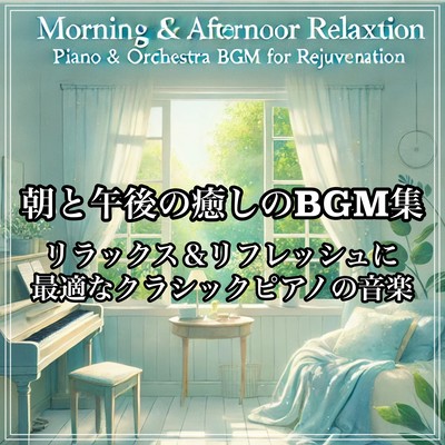 Morning and afternoon soothing BGM collection: Classical piano music perfect for relaxing and refreshing Front Cover