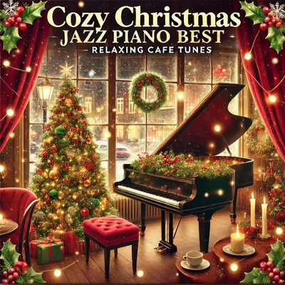 Stylish jazz piano BEST to listen to in a snowy cafe -Healing Christmas BGM- Front Cover