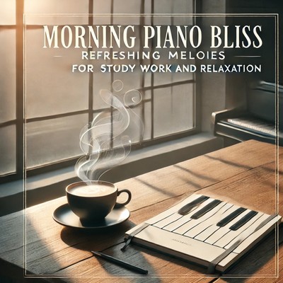 Refreshing Piano BGM to Listen to in Morning Cafes: Stylish Music Collection that Boosts Your Study and Work Productivity! Front Cover