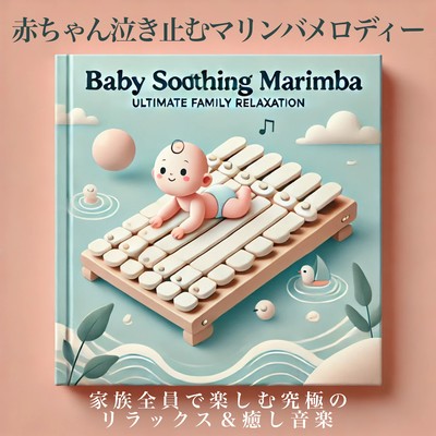 Ultimate Relaxing & Soothing Marimba Melody to Calm Crying Baby - Enjoyable for the Whole Family Front Cover