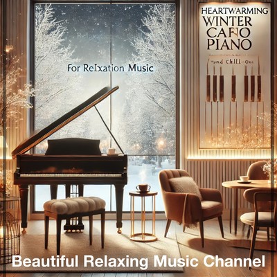 Soothing Piano BGM at a Cozy Winter Cafe - Perfect Relaxing & Chill-out Winter Music Front Cover