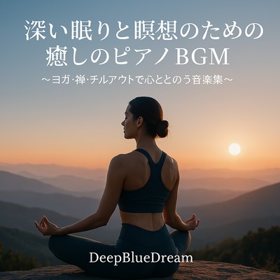 Healing Piano BGM for Deep Sleep and Meditation - Music Collection for Yoga, Zen, and Chillout to Calm Your Mind Front Cover