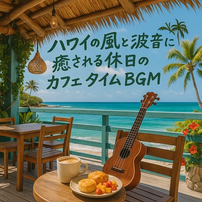 Hawaiian Breeze and Ocean Sounds - Relaxing Café Music for Holidays Front Cover
