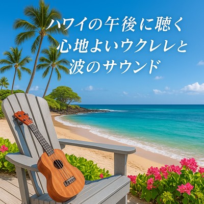 Afternoon in Hawaii - Ukulele and Wave Sounds to Relax Front Cover