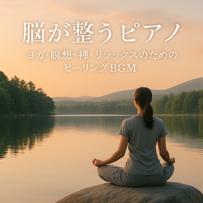 Brain Soothing Piano - Healing BGM for Yoga, Meditation, Zen, and Relaxation Front Cover