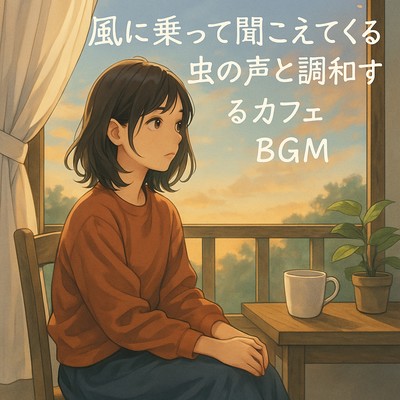 Cafe BGM in Harmony with Insects Singing on the Breeze Front Cover