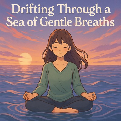 Drifting Through a Sea of Gentle Breaths Front Cover