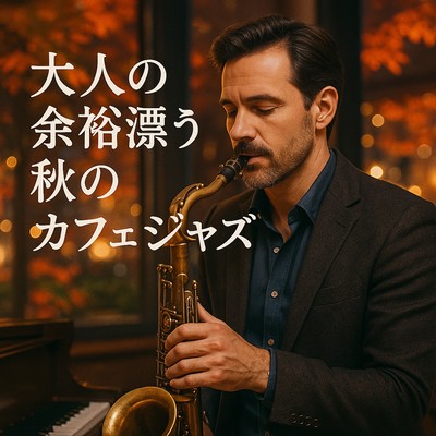 大人の余裕漂う秋のカフェジャズのジャケット写真