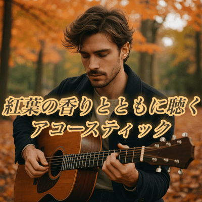 Acoustic Music with the Scent of Autumn Leaves Front Cover