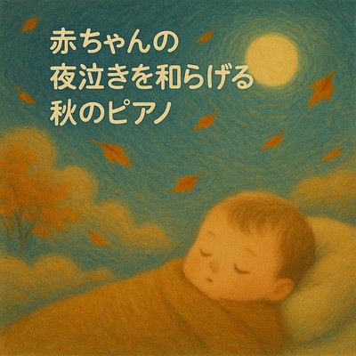 Autumn Piano to Calm Baby's Night Cry Front Cover