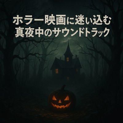 ホラー映画に迷い込む真夜中のサウンドトラックのジャケット写真