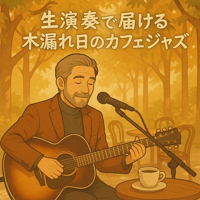 生演奏で届ける木漏れ日のカフェジャズのジャケット写真