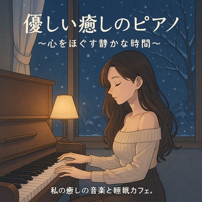 Gentle Healing Piano - Soothing Moments to Unwind Your Heart Front Cover