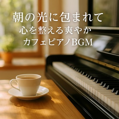 Refreshing Cafe Piano BGM to Soothe Your Soul in the Morning Light Front Cover