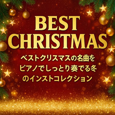 BEST CHRISTMAS ベストクリスマスの名曲をピアノでしっとり奏でる冬のインストコレクションのジャケット写真