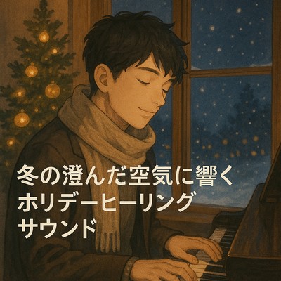 冬の澄んだ空気に響くホリデーヒーリングサウンドのジャケット写真