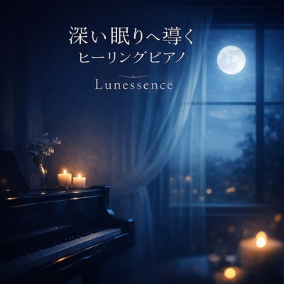 深い眠りへ導くヒーリングピアノのジャケット写真