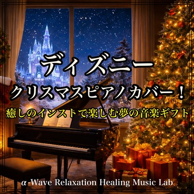 ディズニークリスマス ピアノカバー!癒しのインストで楽しむ夢の音楽ギフトのジャケット写真
