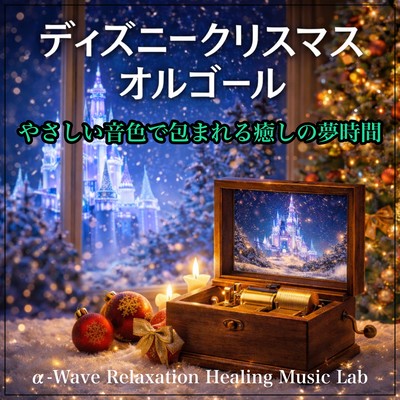 Disney Christmas Music Box Gentle Sounds Healing Dream Time Front Cover
