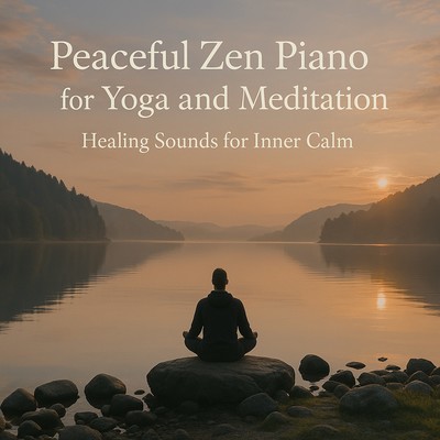 Zen Peaceful Piano for Yoga and Meditation - Soothing Sounds for Inner Peace Front Cover