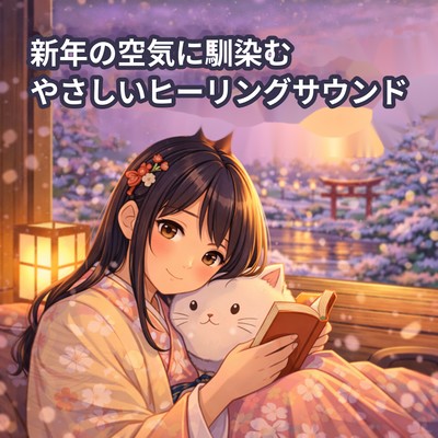 Gentle Healing Sound Blending with the New Year Air Front Cover