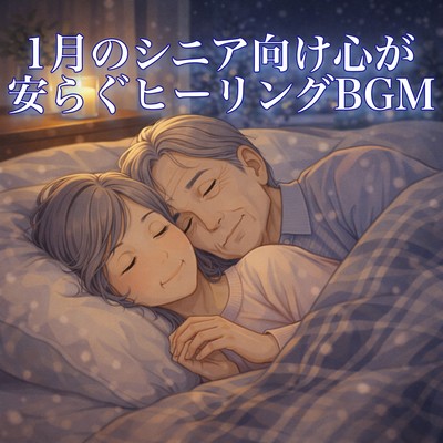 Senior-Friendly Healing BGM for January Front Cover