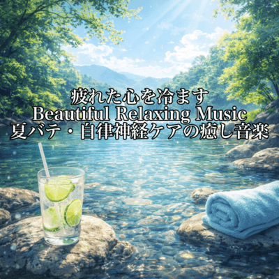 Beautiful Relaxing Music to Refresh a Tired Mind - Summer Fatigue & Nervous System Care Front Cover