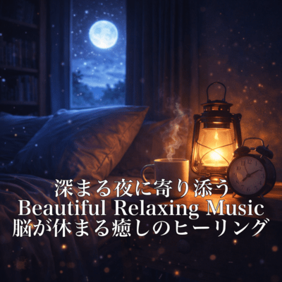 Beautiful Relaxing Music for Deepening Nights - Healing Sounds That Rest the Brain Front Cover