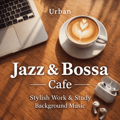 Urban Jazz & Bossa Cafe - Chic Background Music for Work & Study Front Cover