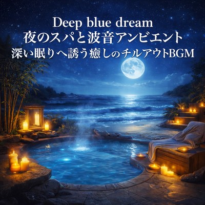 Night Spa & Ocean Ambient - Deep Sleep Chillout by Deep blue dream Front Cover
