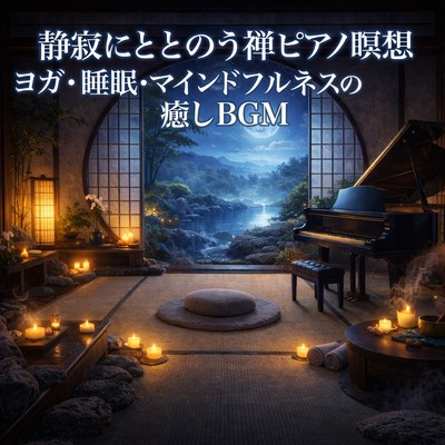 Zen Piano Meditation - Yoga, Sleep & Mindfulness Healing Front Cover