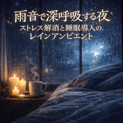 Rain Breathing Night - Stress Relief & Sleep Ambient Front Cover