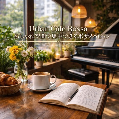 Urban Cafe Bossa - Stylish Study Piano Front Cover