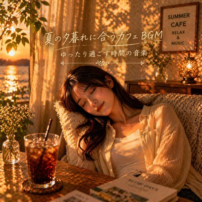 Evening Summer Cafe Music for Relax Time Front Cover
