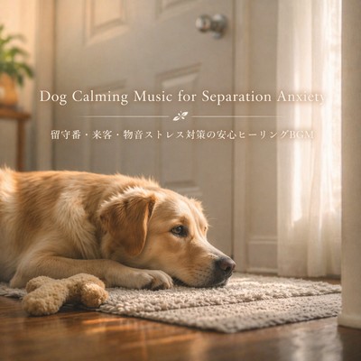Dog Calming Music for Separation Anxiety – 留守番・来客・物音ストレス対策の安心ヒーリングBGMのジャケット写真