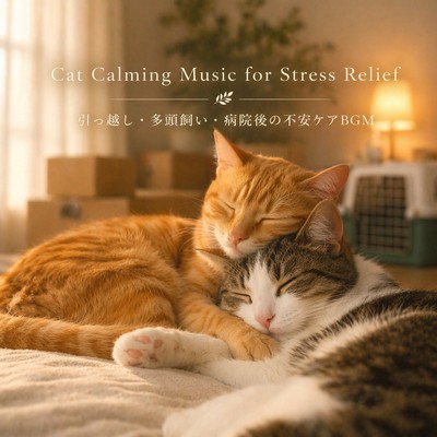 Cat Calming Music for Stress Relief - Relaxing Therapy for Cats Front Cover