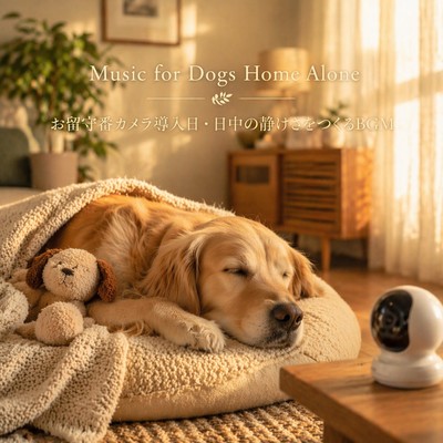 Music for Dogs Home Alone – お留守番カメラ導入日・日中の静けさをつくるBGMのジャケット写真