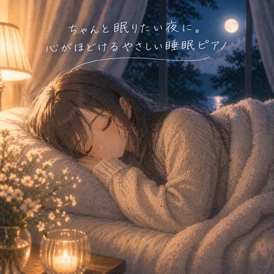 For Nights You Truly Want to Sleep Soft Piano Music to Relax Your Mind Front Cover