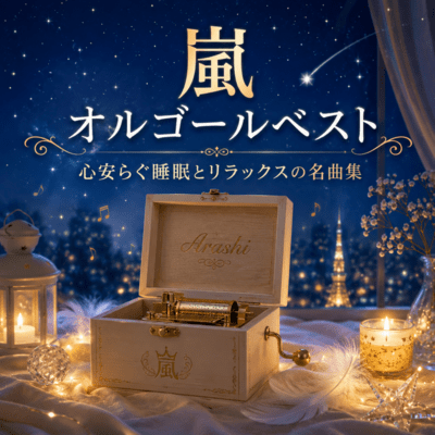 Arashi Music Box Best Collection: Relaxing Sleep and Peaceful Melodies Front Cover