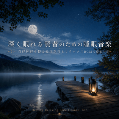 深く眠れる賢者のための睡眠音楽 自律神経を整える自然音とリラックスBGMで寝る (2026 Remaster)のジャケット写真