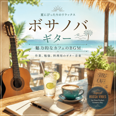 Relaxing Bossa nova guitar Acquisition BGM work, study, cooking guitar music for summer, perfect for summer TROPICAL Bossa Vibes for your Perfect Summer Day (2026 Remaster) Front Cover