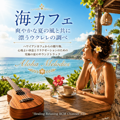 Ukulele investigations drifting with a refreshing summer breeze, gifts from Hawaiian cafes, the ultimate summer soundtrack Aloha Melodies for comfortable rest and relaxation (2026 Remaster) Front Cover