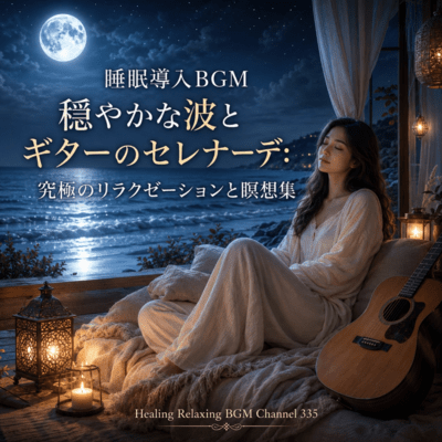 Sleep introduction BGM Calm wave and guitar Serenade: Ultimate relaxation and meditation collection (2026 Remaster) Front Cover
