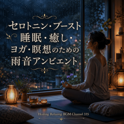 Serotonin, Boost Sleep, Healing, Yoga / Meditation Ambient (2026 Remaster) Front Cover