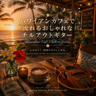 Hawaiian Café Vibes - Chillout Guitar (2026 Remaster) Front Cover