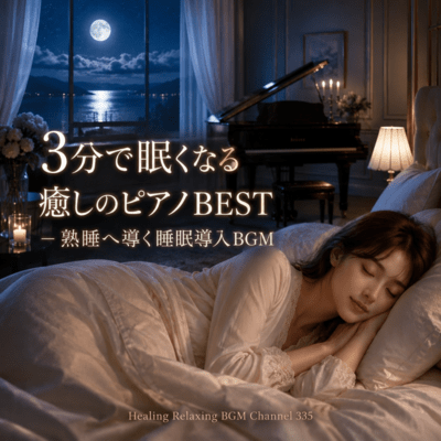 3 Minutes to Sleep - Healing Piano Best for Deep Rest (2026 Remaster) Front Cover
