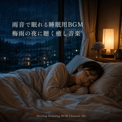 Rain Sounds Sleep Music for Night Rest (2026 Remaster) Front Cover