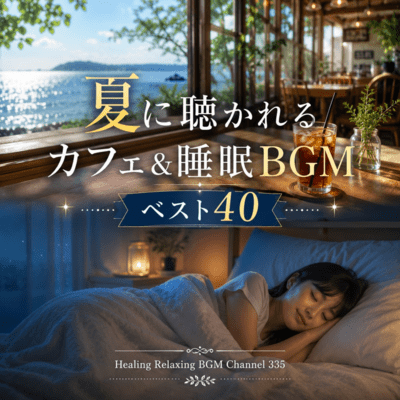 夏に聴かれるカフェ&睡眠BGMベスト40 (2026 Remaster)のジャケット写真