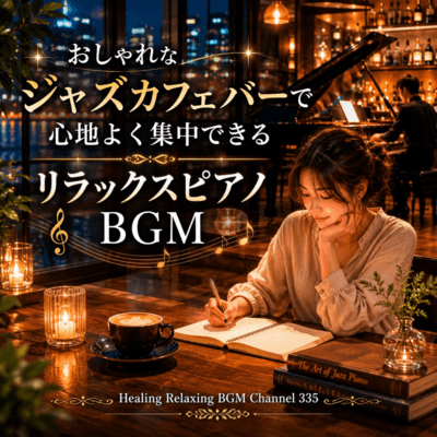 Relaxing Piano BGM to focus comfortably in a stylish Jazz Cafe Bar (2026 Remaster) Front Cover